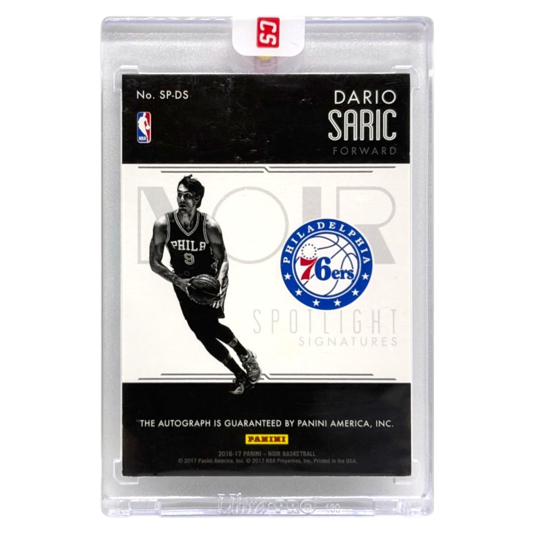 未開封品 PANINI NBAカード NOIR DARIO SARIC PHILADELPHIA 76ERS /125 #SP-DS 中古 IT1