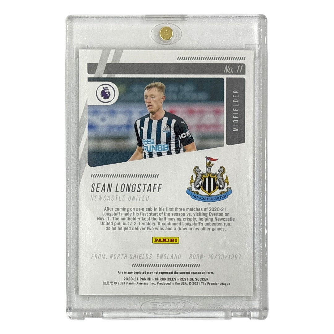PANINI サッカーカード CHRONICLES PRESTIGE SEAN LONGSTAFF NEWCASTLE UNITED /10 #11 中古 IT1