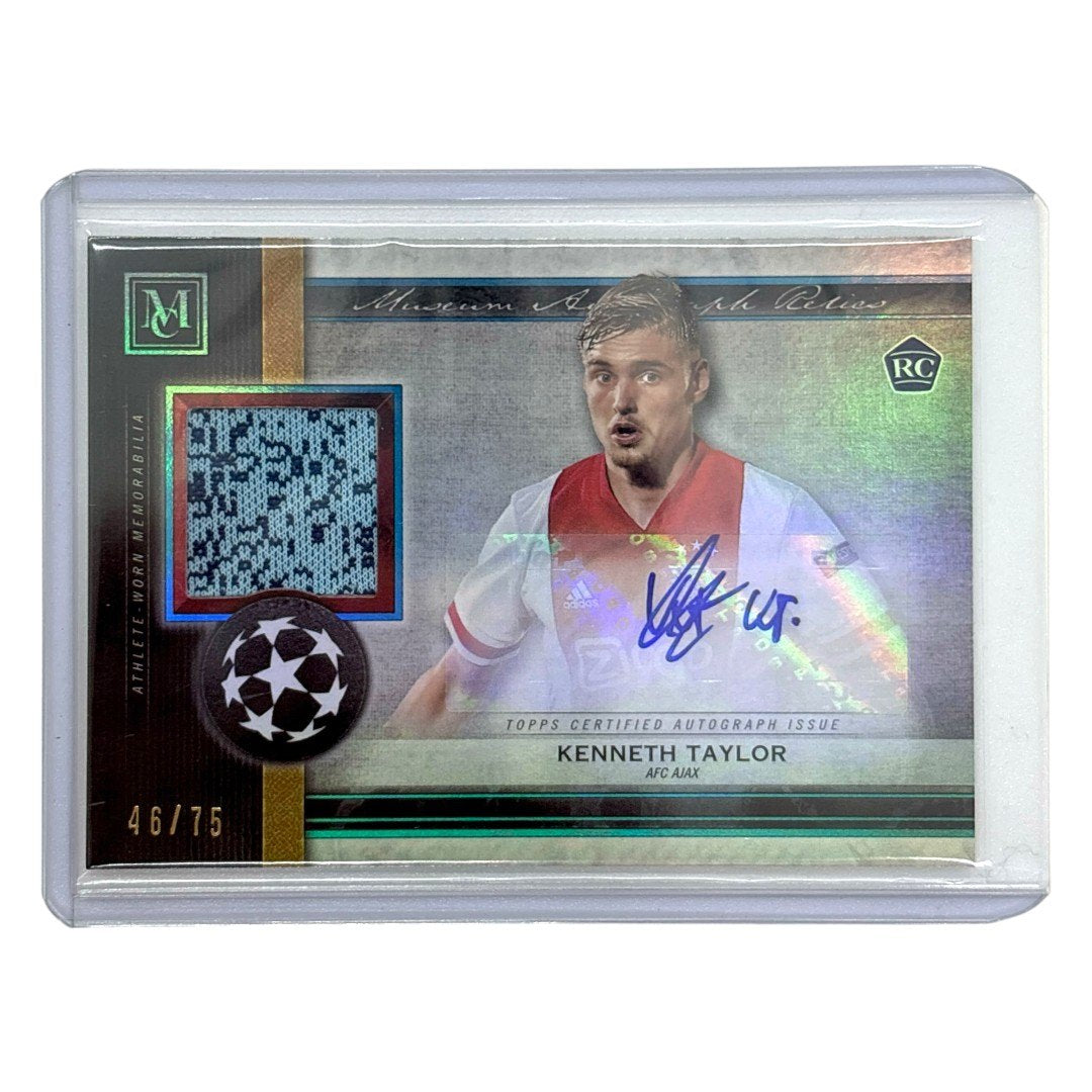 TOPPS サッカーカード MUSEUM COLLECTION KENNETH TAYLOR AJAX 46/75 #MAR-KT 中古 IT1