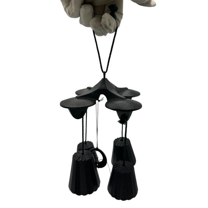 松雲堂 南部鉄器 四重奏 風鈴 インテリア 和風 夏 中古 W4