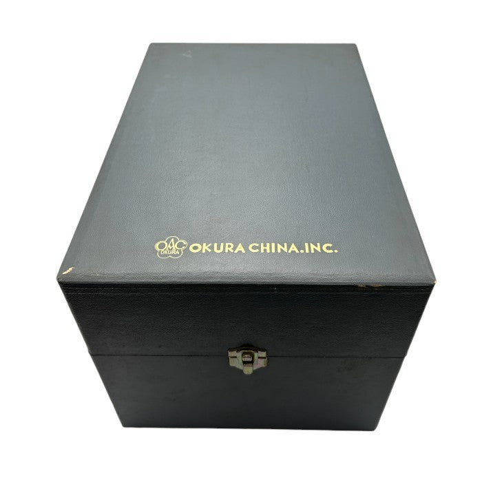 大倉陶園 OKURATOUEN 金蝕バラ 花瓶 28cm フラワーベース 薔薇 インテリア おしゃれ 中古 W4