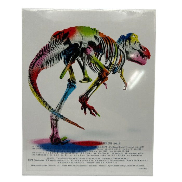 未開封品 Mr.Children ミスチル POPSAURUS 2012 ブルーレイ Blu-ray ミスターチルドレン ライブ 円盤 中古 W4