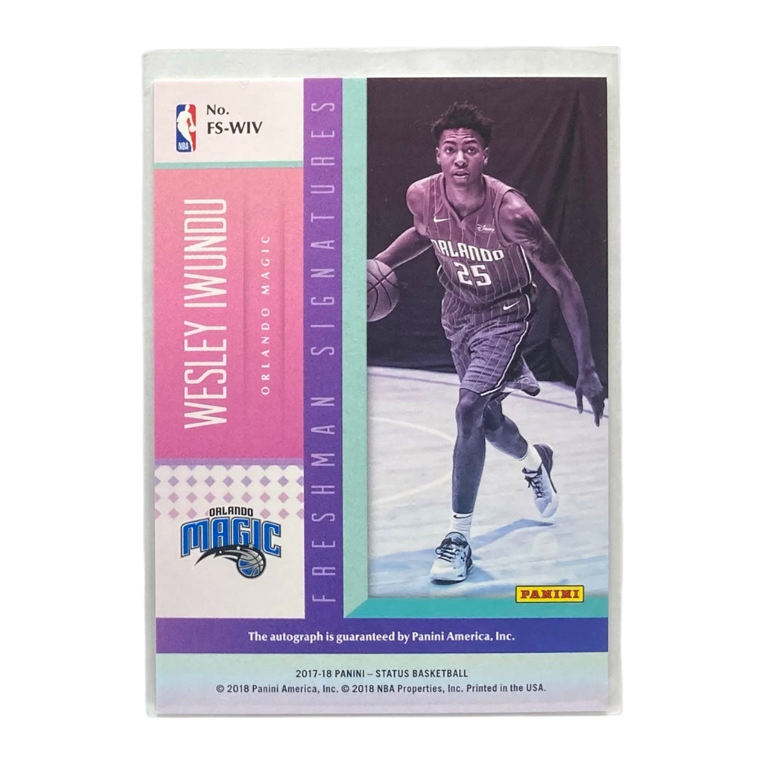 PANINI NBAカード STATUS WESLEY IWUNDU MAGIC #FS-WIV 中古 IT2