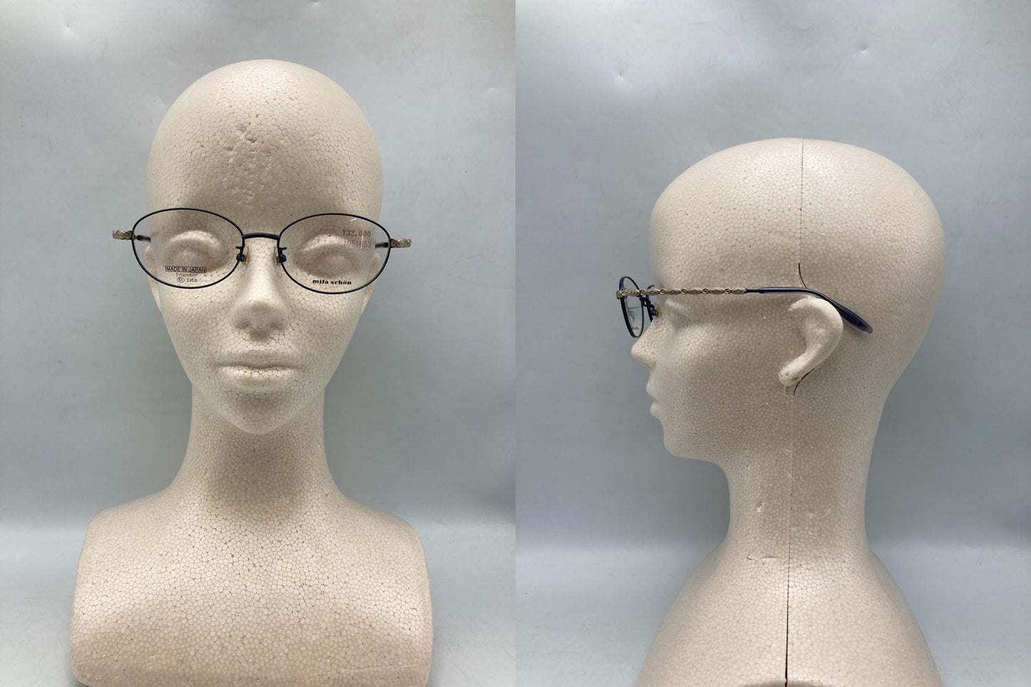 mila schon ミラショーン チタニウム メガネフレーム MS-1404 中古 D4
