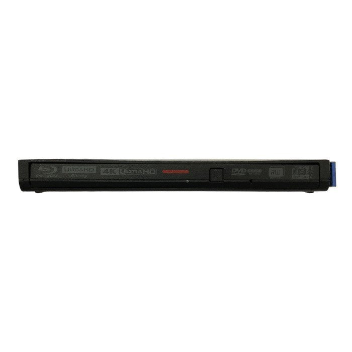 BUFFALO ポータブルブルーレイドライブ ブラック UHD BD対応 4K 外付け 薄型 軽量 BRUHD-PU3-BK 中古 T1
