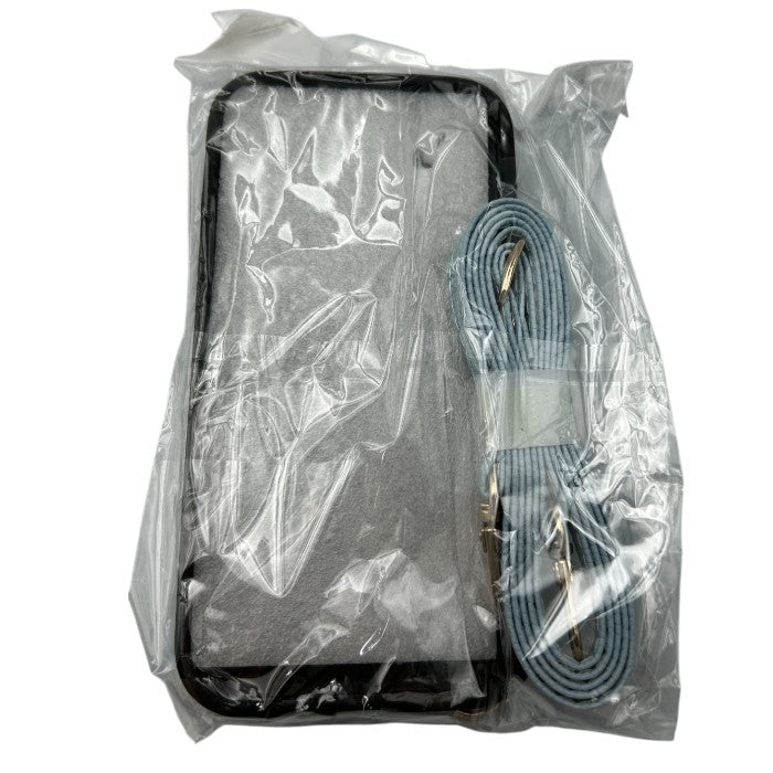 iPhone16 ショルダー付き レザー調 スマホケース ベージュ ブラック 水色 アイフォン16 スマホショルダー レディース かわいい 中古 W4