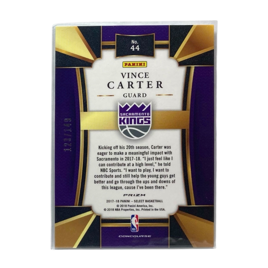 PANINI NBAカード SELECT PRIZM VINCE CARTER SACRAMENTO KINGS /149 #44 中古 IT2