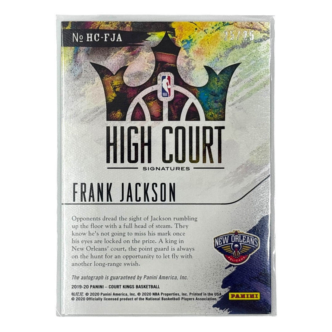 PANINI NBAカード COURT KINGS FRANK JACKSON PELICANS /25 #HC-FJA 中古 IT1