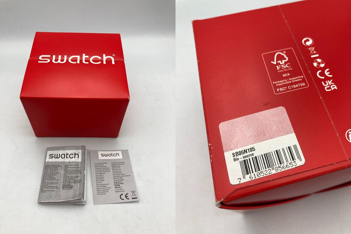 SWATCH スウォッチ BOUNCING BLUE バウンシングブルー BIG BOLD 腕時計 SB05N105 中古 D4