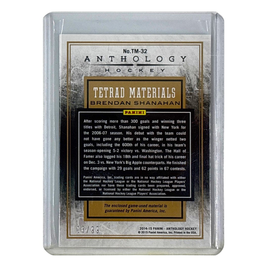 PANINI NHLカード ANTHOLOGY BRENDAN SHANAHAN /99 #TM-32 中古 IT1