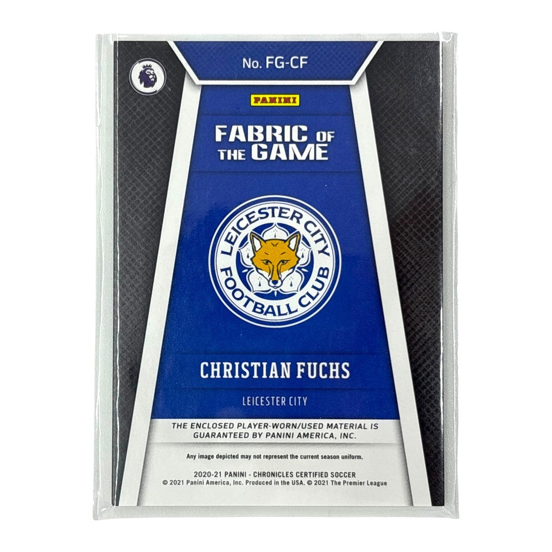PANINI サッカーカード CHRONICLES CERTIFIED CHRISTIAN FUCHS LEICESTER CITY /500 #FG-CF 中古 IT1
