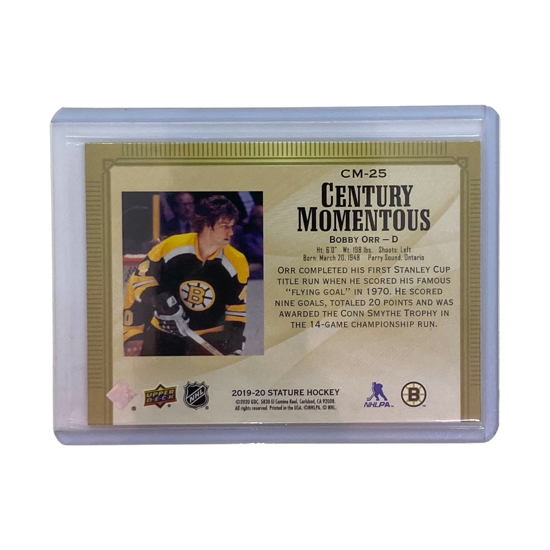 UPPER DECK NHLカード STATURE BOBBY ORR BRUINS 27/99 #CM-25 中古 IT2