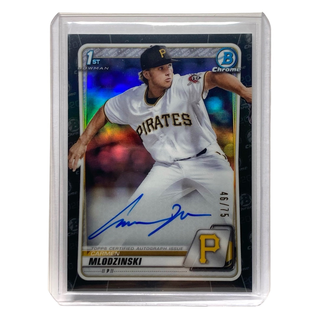 TOPPS MLBカード BOWMAN CHROME CARMEN MLODZINSKI PIRATES 46/75 #CDA-CML 中古 IT2