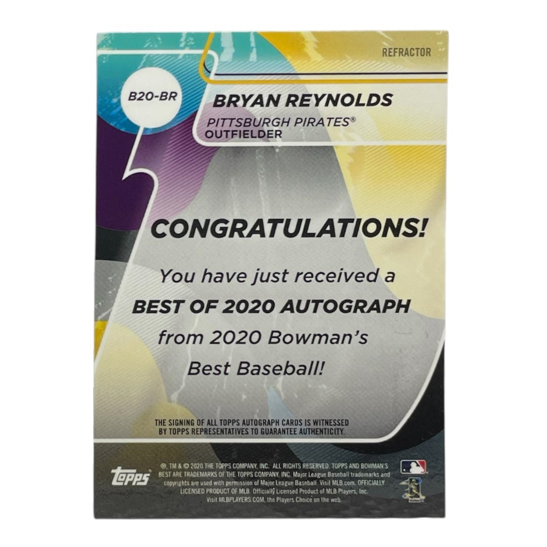 TOPPS MLBカード BOWMAN'S BEST BRYAN REYNOLDS PITTSBURGH PIRATES #B20-BR 中古 IT2