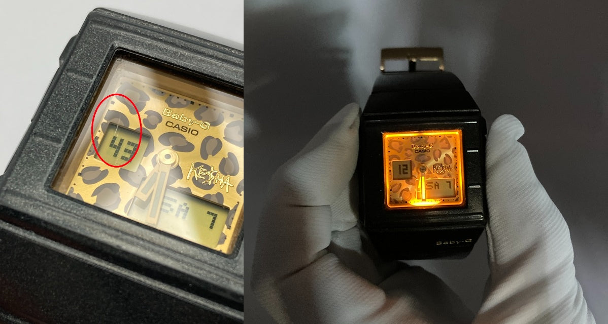CASIO Baby-G KE$HA(KESHA ) カシオ ベビージー×ケシャ コラボ 腕時計 BGA-200KS-1EJR 中古 D4