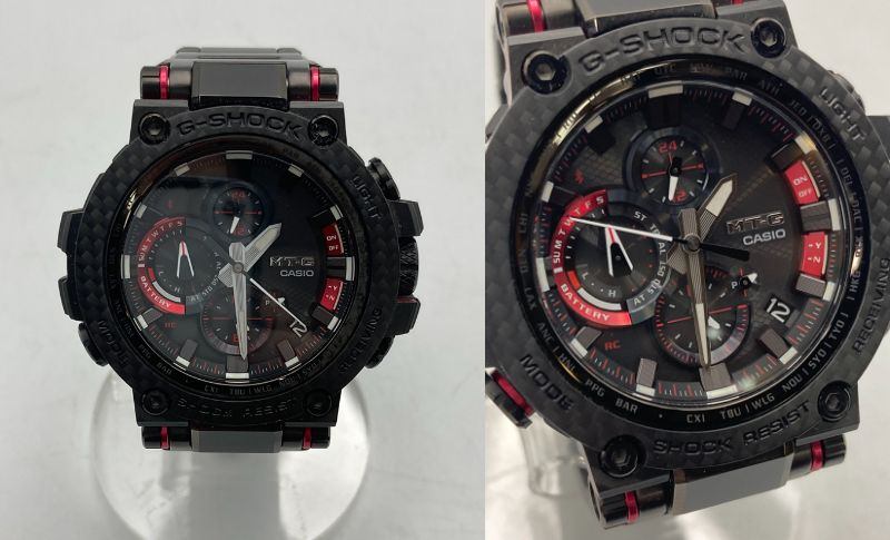 CASIO カシオ G-SHOCK ジーショック MTG-B1000XBD-1AJF Bluetooth搭載 電波ソーラー レイヤーコンポジットバンド 中古 D4