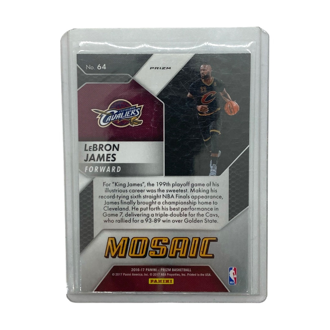 PANINI NBAカード PRIZM LEBRON JAMES CAVALIERS #64 中古 IT2