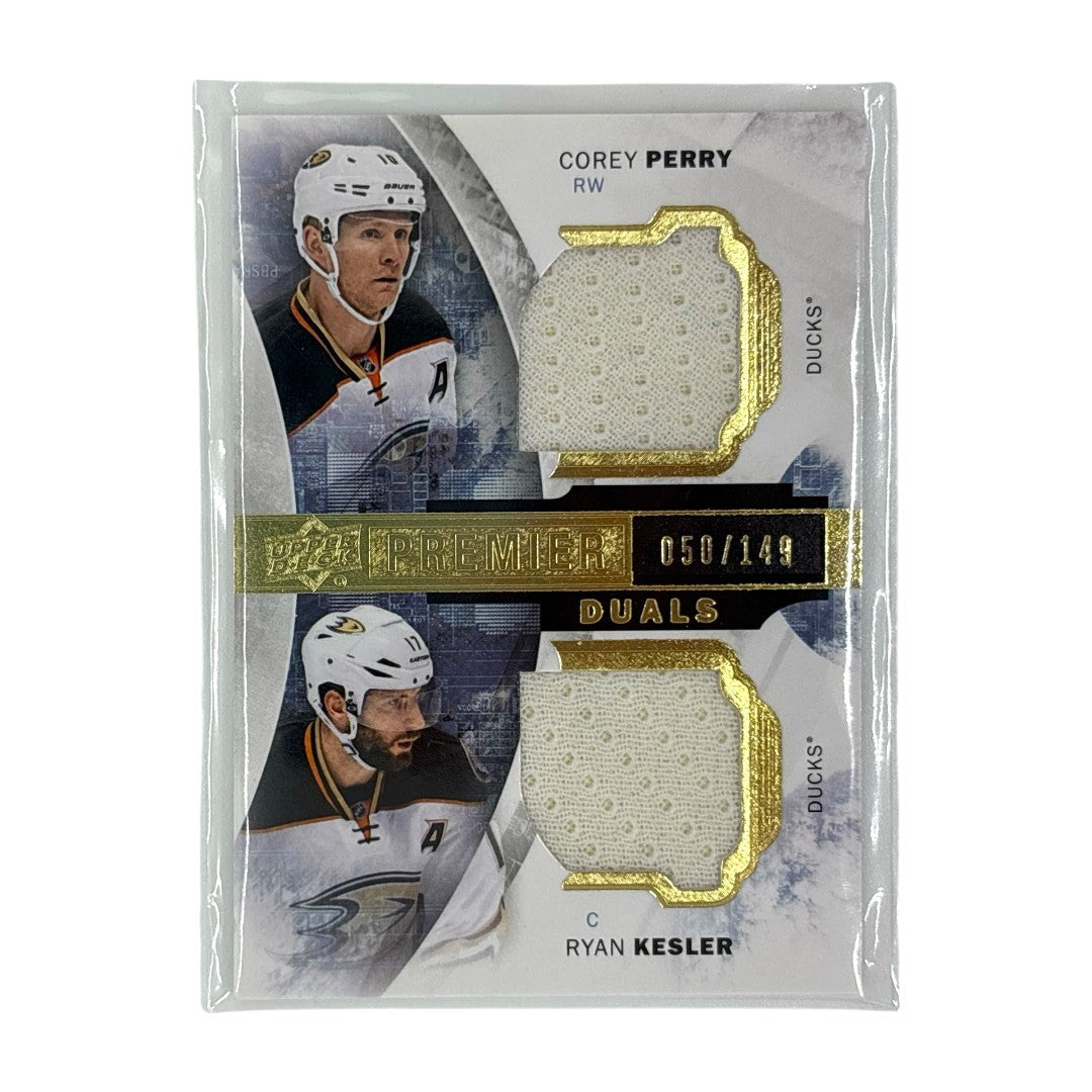 UPPER DECK NHLカード PREMIER COREY PERRY RYAN KESLER DUCKS 050/149 #PD2-PK 中古 IT1