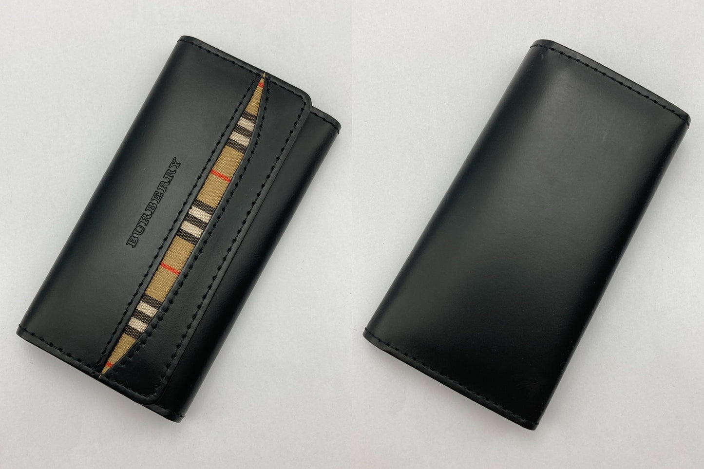 BURBERRY バーバリー ノバチェック 3連キーケース FN116/EX09 中古 D4