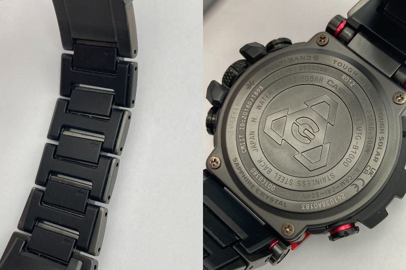 CASIO カシオ G-SHOCK ジーショック MTG-B1000XBD-1AJF Bluetooth搭載 電波ソーラー レイヤーコンポジットバンド 中古 D4