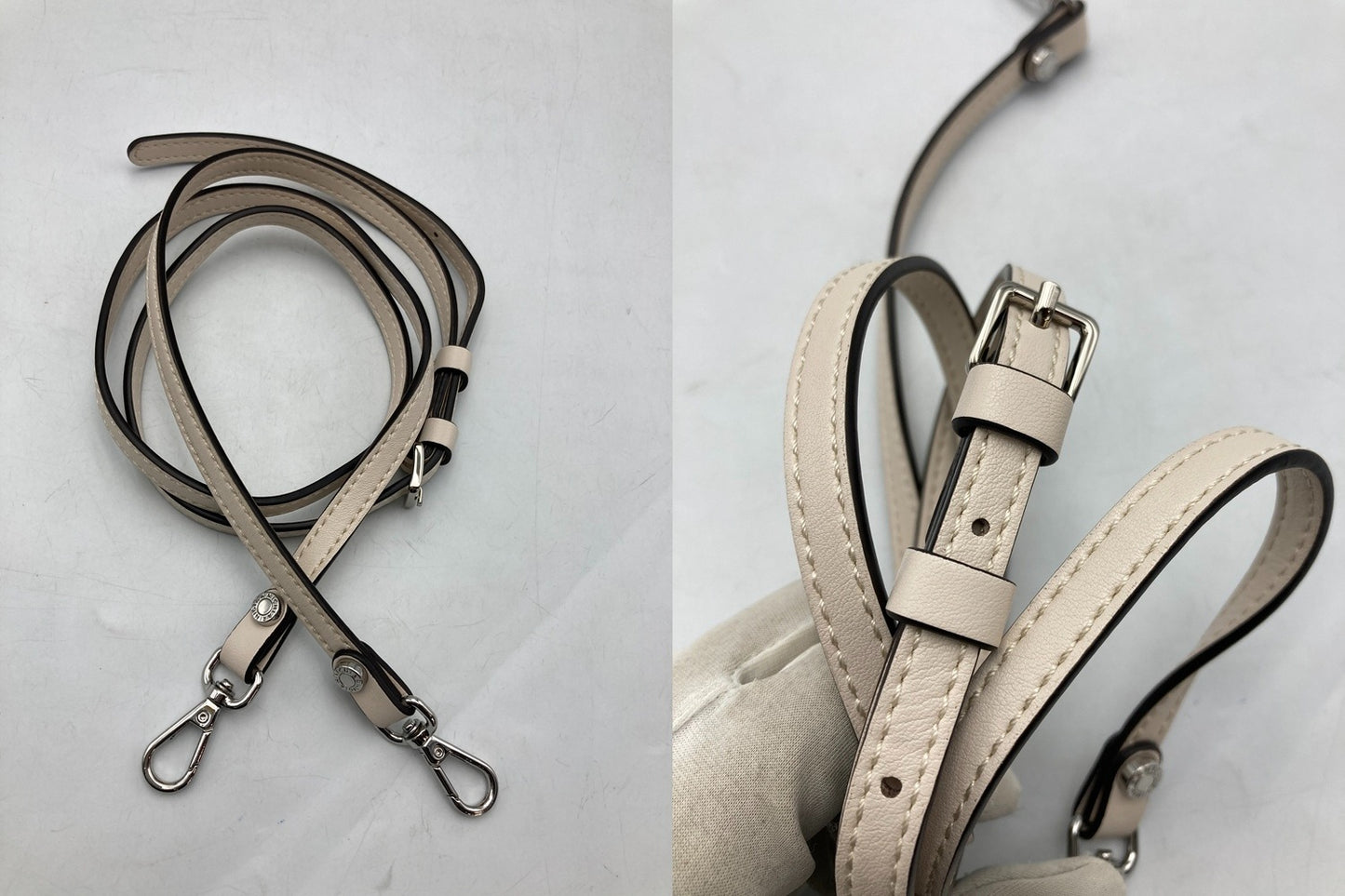 GIANNI CHIARINI ジャンニキアリーニ ミス マルチェッラ エコファー 2WAY ショルダーバッグ 中古 D4
