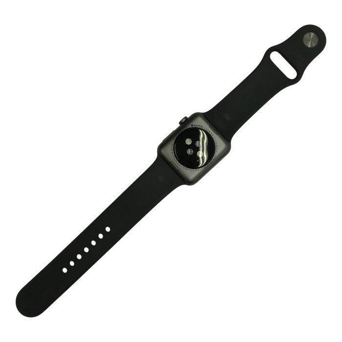 Apple Watch SERIES3 42MM スマートウォッチ スペースグレイ スポーツバンド アルミニウムケース フィットネス 8GB MTF32J/A 中古 T1