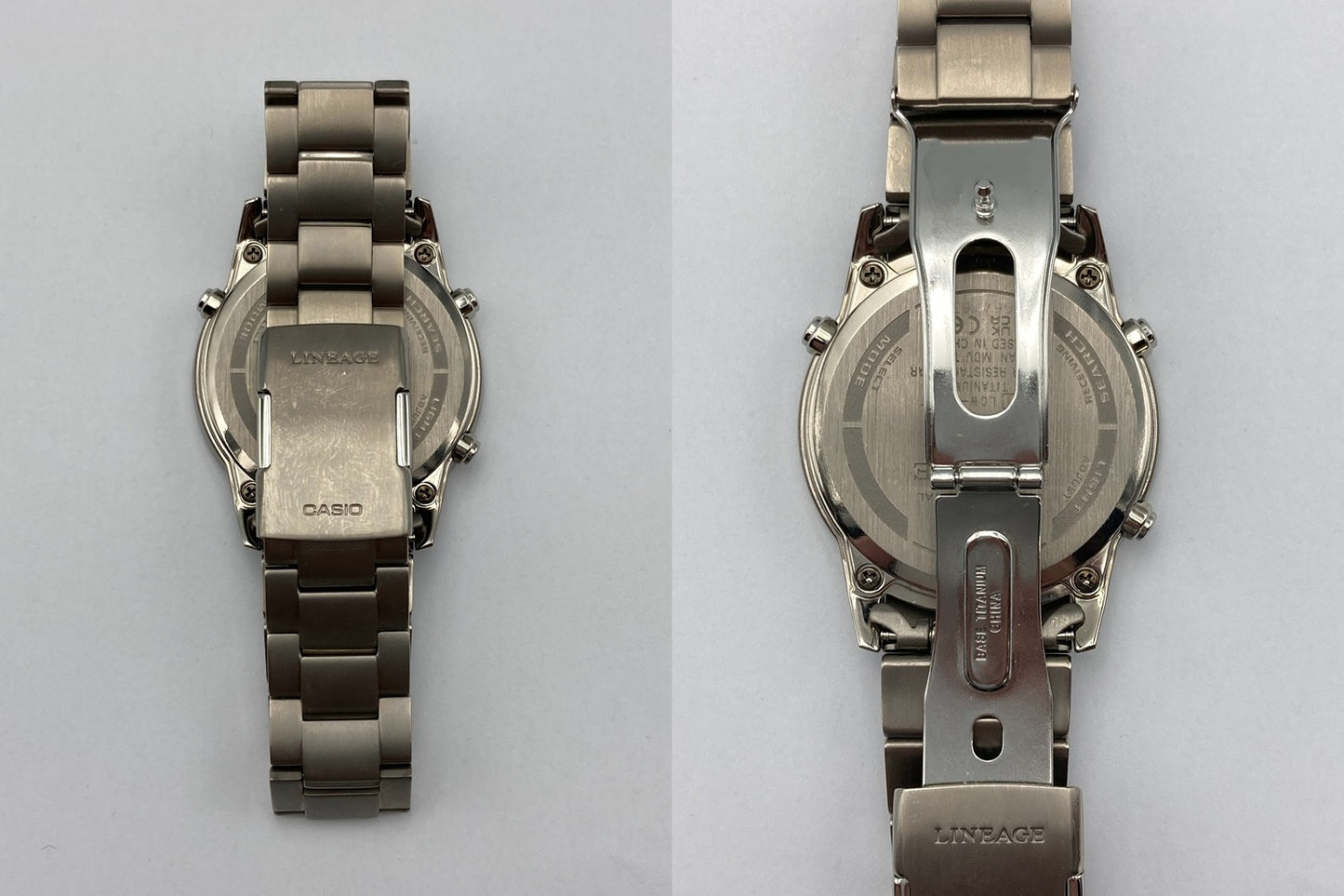 CASIO LINEAGE カシオ リニエージ 電波ソーラー 腕時計 LCW-M170T-7AJF 中古 D4