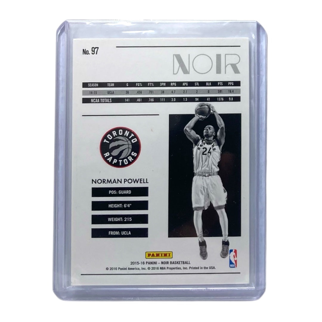 PANINI NBAカード NOIR NORMAN POWELL TORONTO RAPTORS /99 #97 中古 IT2