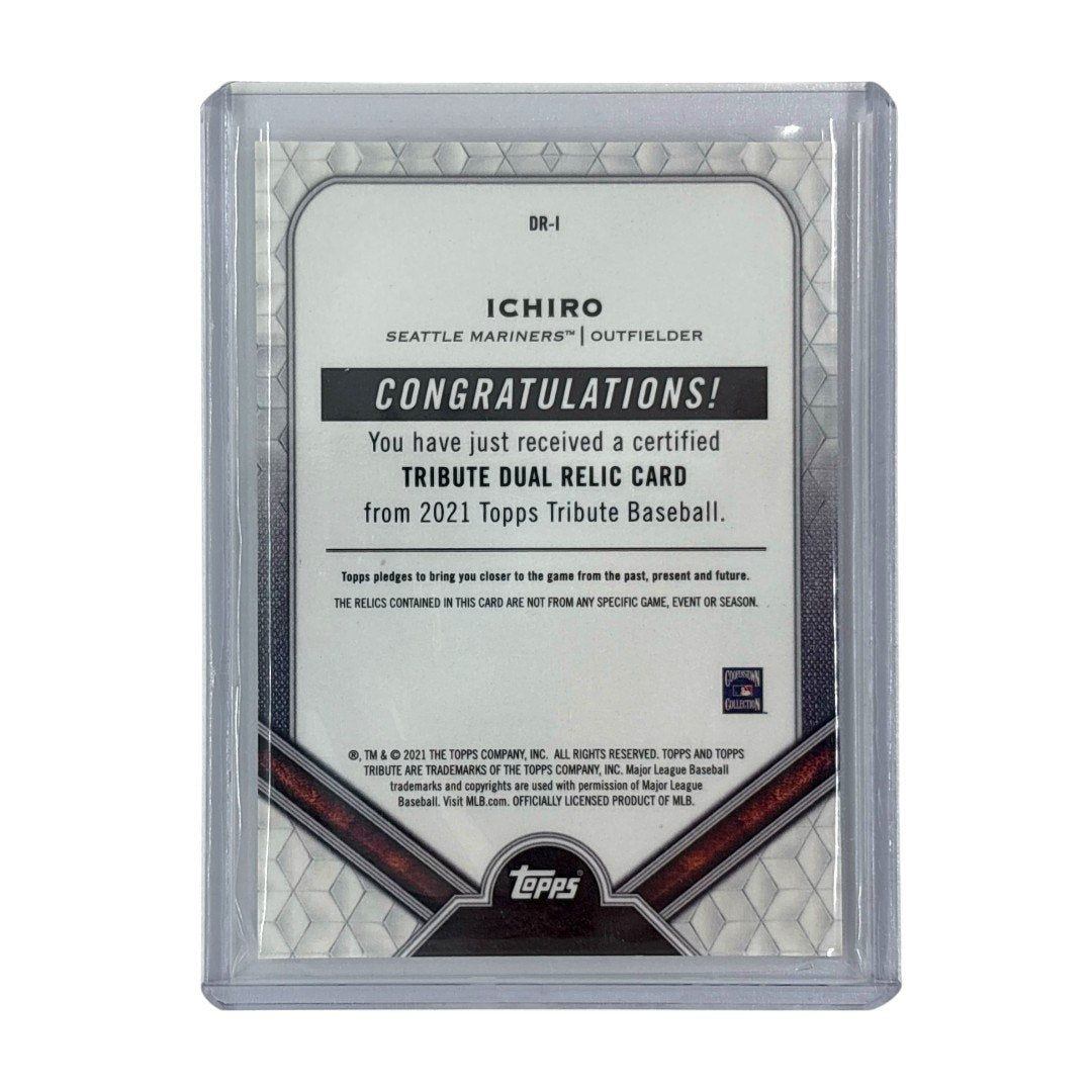 TOPPS MLBカード TRIBUTE ICHIRO SEATTLE MARINERS 27/50 #DR-I 中古 IT1
