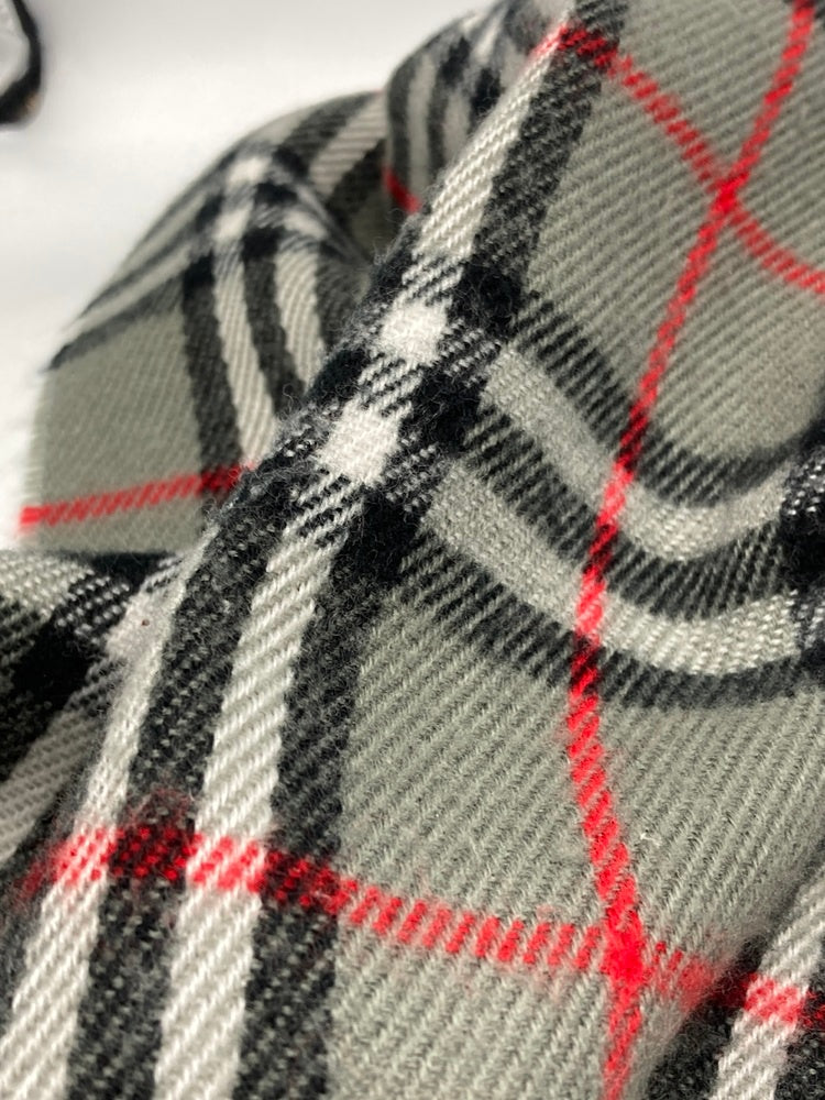 Burberrys バーバリーズ 英国製 ラムウール マフラー 中古 D4