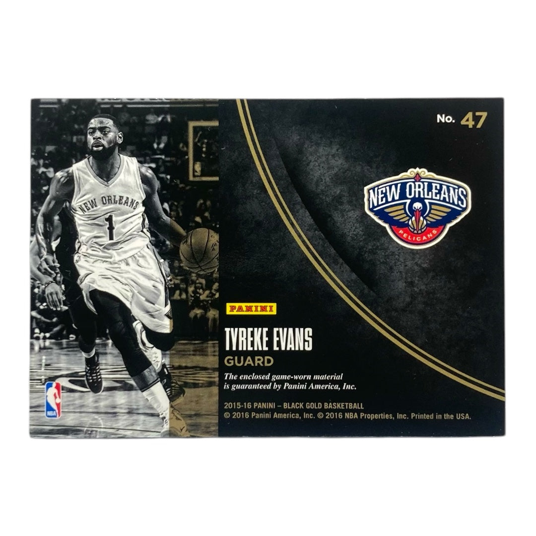 PANINI NBAカード BLACK GOLD TYREKE EVANS NEW ORLEANS PELICANS /199 #47 中古 IT2