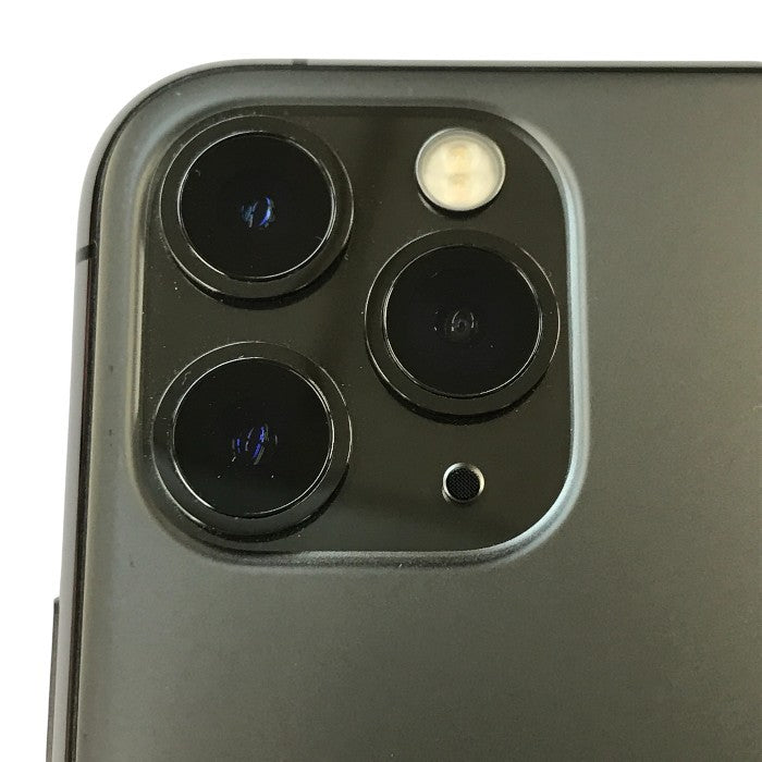 Apple iPhone 11 Pro 64GB スマートフォン SIMフリー デュアルSIM トリプルカメラ スペースグレイ MWC22J/A 中古 T1