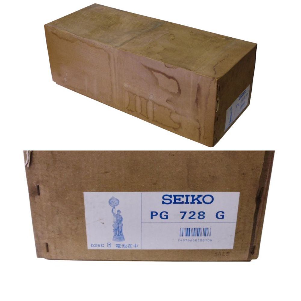 SEIKO セイコー クオーツ 振り子 置時計 ビーナス像 PG728G 銘あり 中古 a1