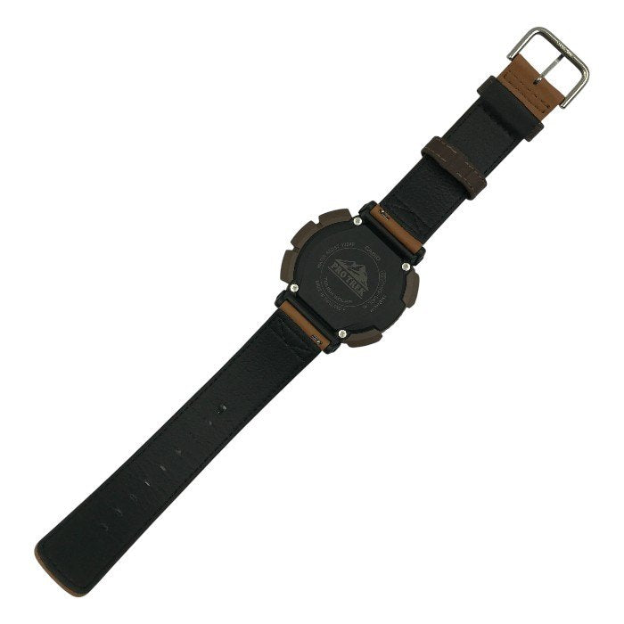 CASIO カシオ PRO TREK 腕時計 メンズ タフソーラー 電波 デジタル 登山 アウトドア コンパス コヨーテブラウン/ブラック PRG-340L-5JF 中古 T1