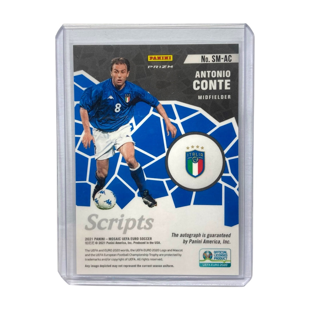 PANINI サッカーカード MOSAIC UEFA EURO PRIZM ANTONIO CONTE ITALY #SM-AC 中古 IT2