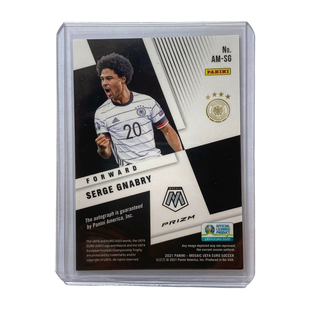 PANINI サッカーカード MOSAIC UEFA EURO PRIZM SERGE GNABRY GERMANY#AM-SG 中古 IT2