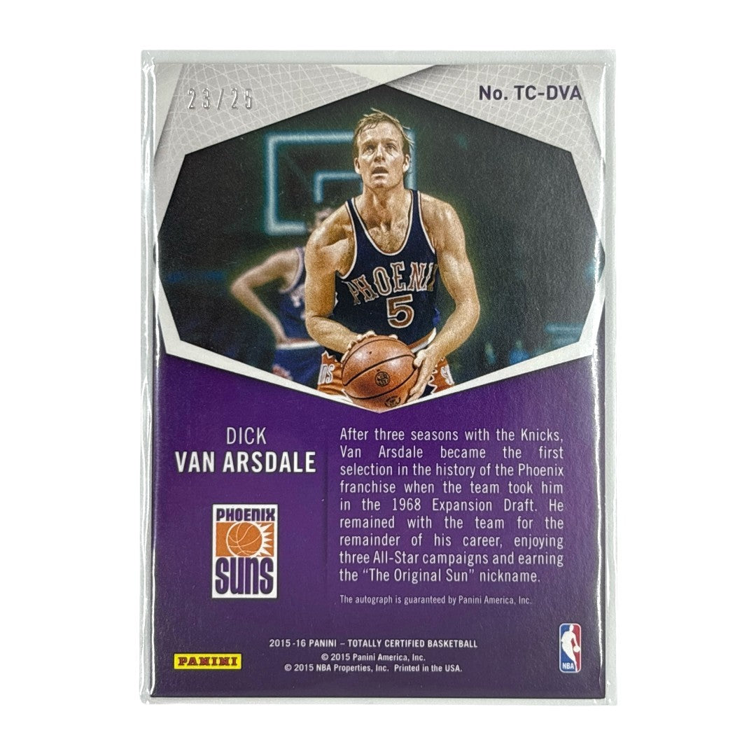 PANINI NBAカード TOTALLY CERTIFIED DICK VAN ARSDALE SUNS 23/25 #TC-DVA 中古 IT1