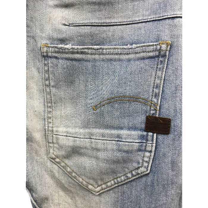 G-STAR RAW 3D SKINNY パンツ メンズ オールシーズン デニム ライトブルー 28サイズ D05385-6997-424 中古 M1