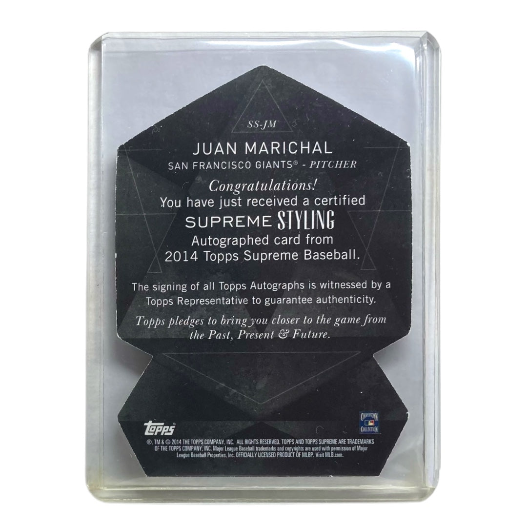 TOPPS MLBカード SUPREME DIE CUT JUAN MARICHAL SAN FRANCISCO GIANTS /20 #SS-JM 中古 IT2