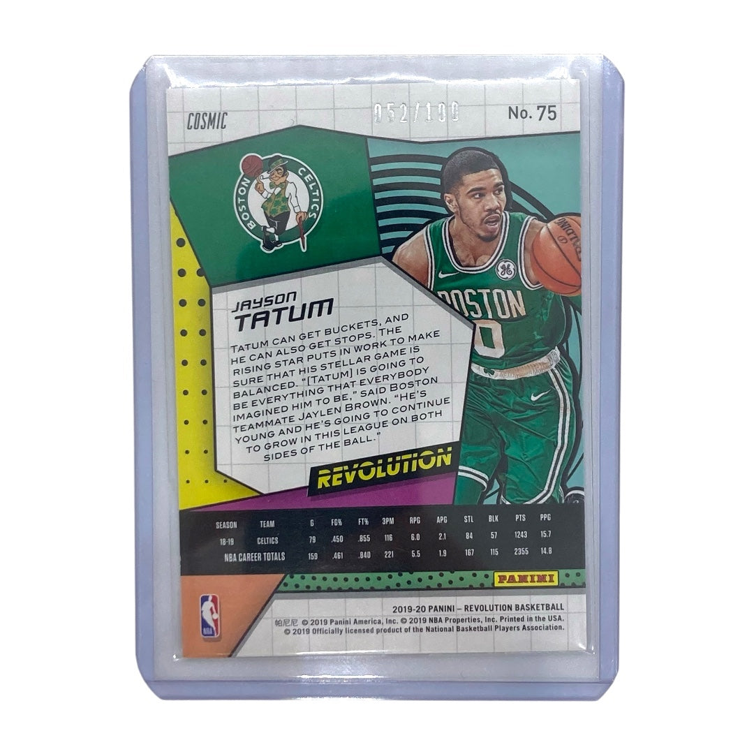 PANINI NBAカード REVOLUTION JAYSON TATUM CELTICS 052/100 #75 中古 IT2
