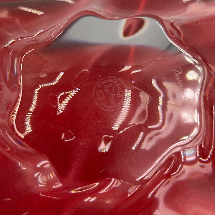 Baccarat バカラ キャディックス 灰皿トレイ たばこ 喫煙具 クリスタル 中古 W1