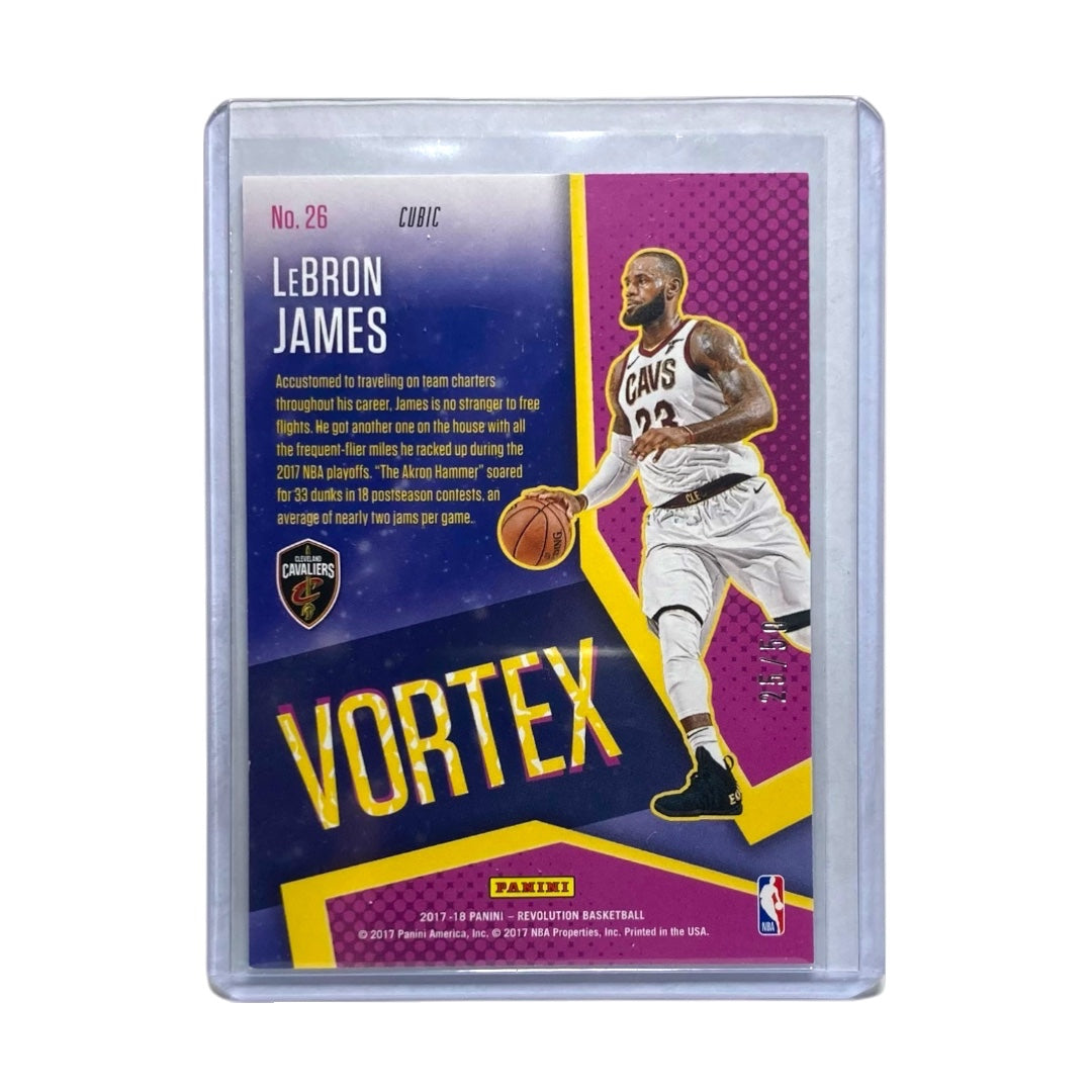 PANINI NBAカード REVOLUTION LEBRON JAMES CLEVELAND CAVALIERS /50 #26 中古 IT2