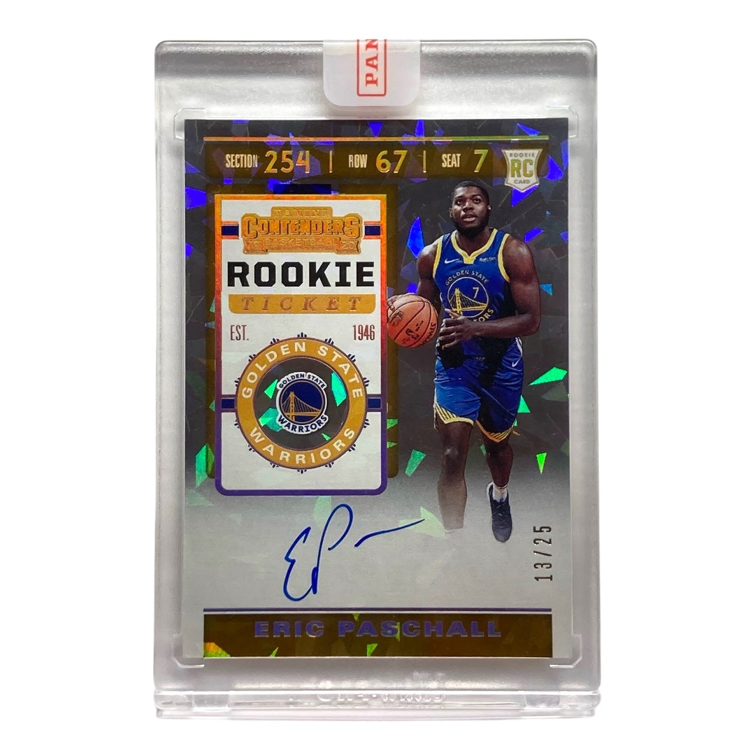 未開封品 PANINI NBAカード CONTENDERS ERIC PASCHALL WARRIORS 13/25 #139 中古 IT2