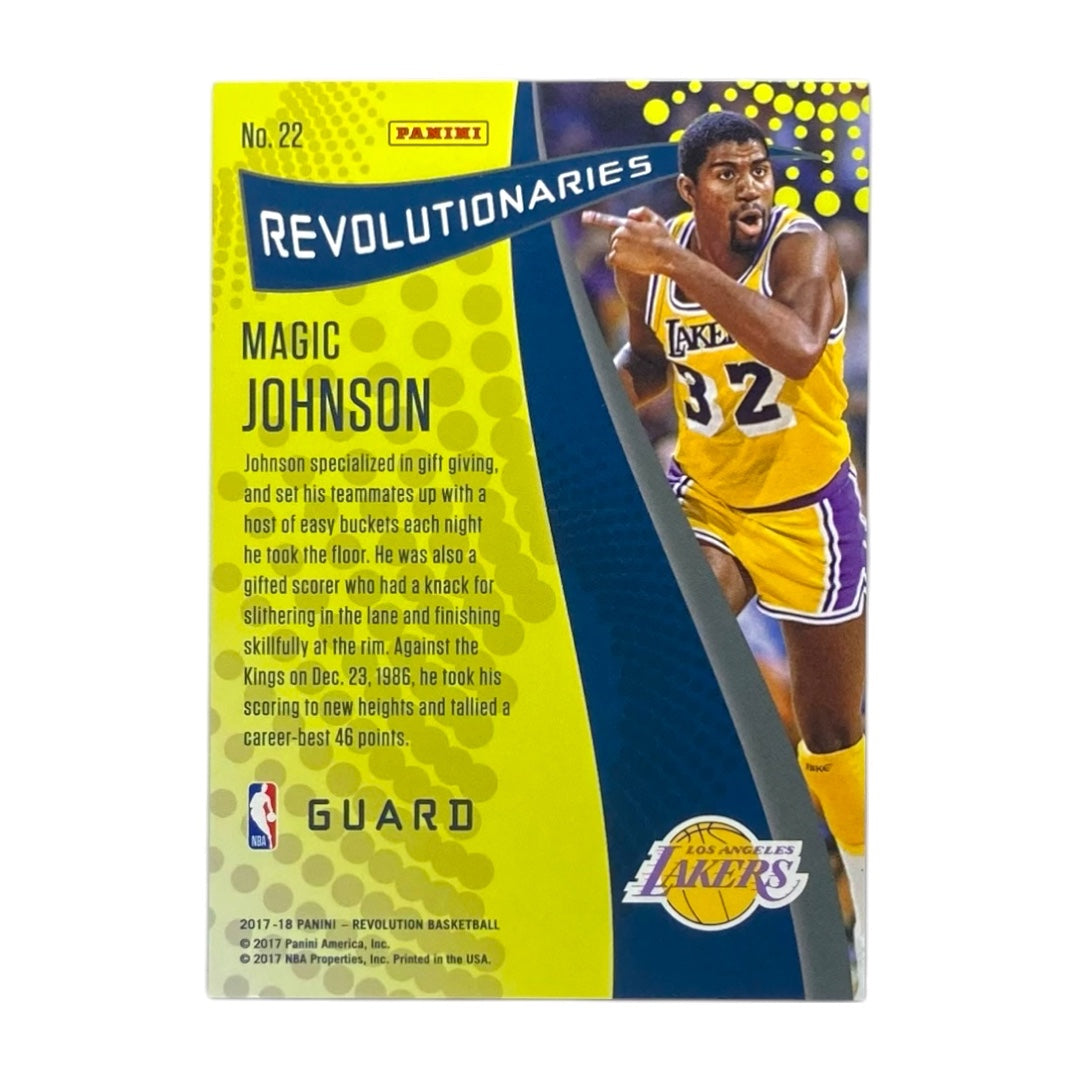 PANINI NBAカード REVOLUTION MAGIC JOHNSON LAKERS #22 中古 IT2