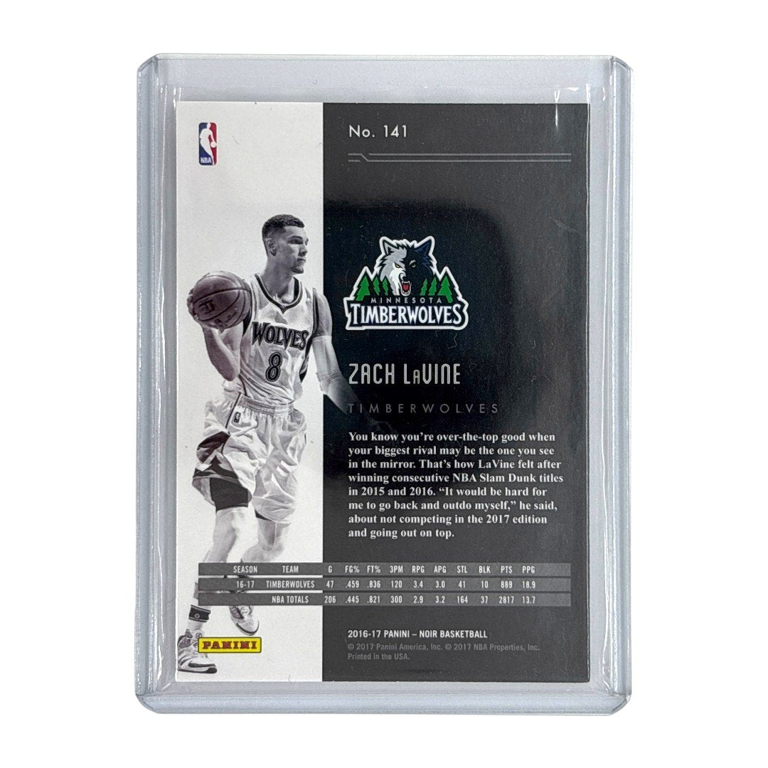 PANINI NBAカード NOIR ZACH LAVINE TIMBERWOLVES 32/79 #141 中古 IT1