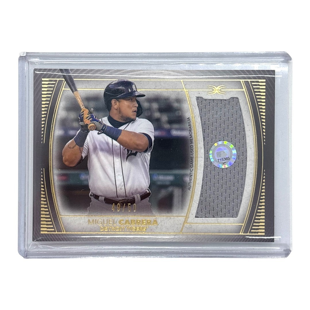 TOPPS MLBカード DEFINITIVE COLLECTION MIGUEL CABRERA DETROIT TIGERS 49/50 #DJR-MIG 中古 IT1