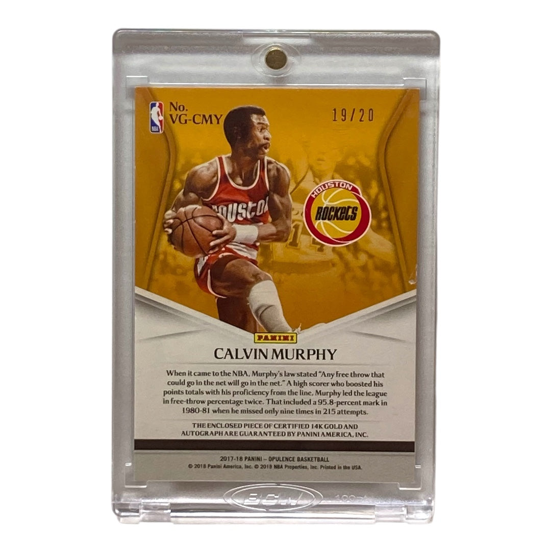 PANINI NBAカード OPULENCE CALVIN MURPHY ROCKETS 19/20 #VG-CMY 中古 IT2