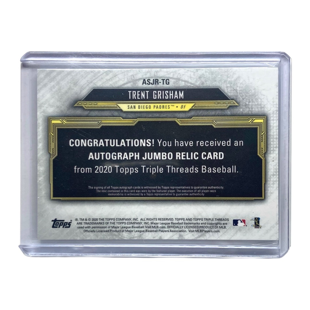 TOPPS MLBカード TRIPLE THREADS TRENT GRISHAM PADRES 10/50 #ASJR-TG 中古 IT2