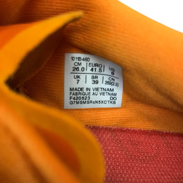 ASICS アシックス DYNABLAST3 ランニングシューズ メンズ オールシーズン オレンジ 26㎝ 101B460 中古 N1