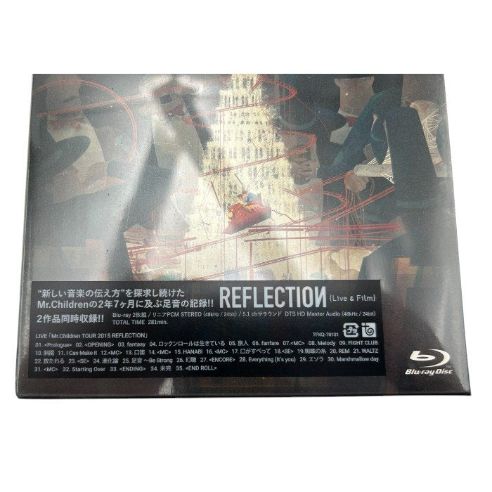 未開封品 Mr.Children ミスチル REFLECTION ブルーレイ Blu-ray ミスターチルドレン ライブ 円盤 中古 W4
